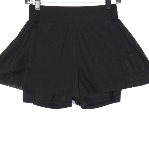 Halara Breezeful Contrast Mesh Pleated 2-in-1 Quick Dry Golf Shorts Sz Small - Picture 2 of 13